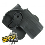 Holster rotation 360° paddle Taurus PT24/7 droitier